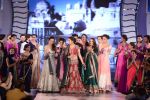 Madhuri, Preity, Lara, Evelyn, Malaika, Mandira, Isha at Manish malhotra show for save n empower the girl child cause by lilavati hospital in Mumbai on 5th Feb 2014